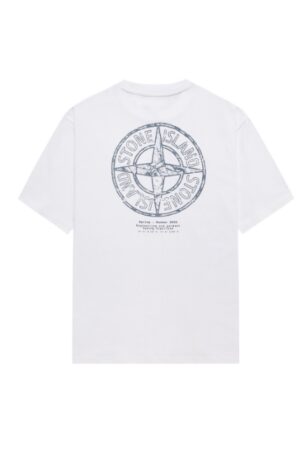 [스톤 아일랜드] 로고 프린트 반팔 티셔츠 (3 COLORS)