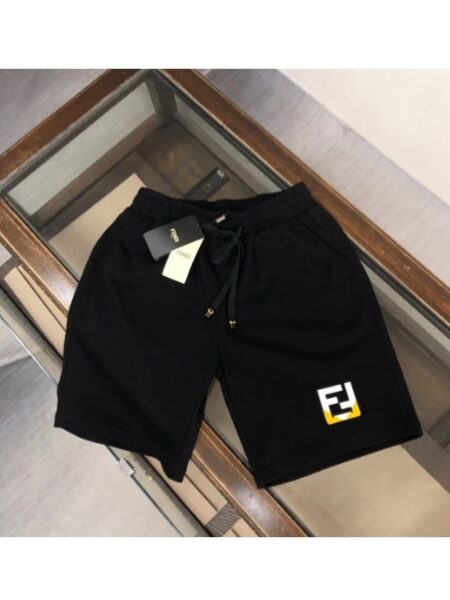 [펜디] 로고 스웨트 쇼츠 (2 COLORS)