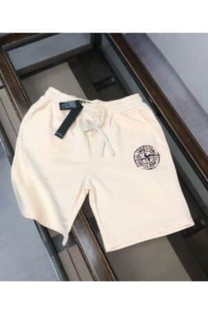 [스톤 아일랜드] 로고 스웨트 쇼츠 (4 COLORS)