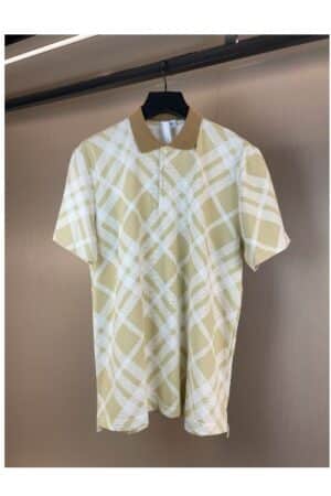 [버버리] 체크 코튼 블렌드 폴로 셔츠 (2 COLORS)