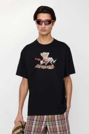 [버버리] 비치 나이트 코튼 티셔츠 81263211