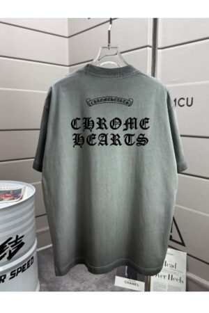 [크롬하츠] 스크롤 로고 티셔츠 (4 COLORS)