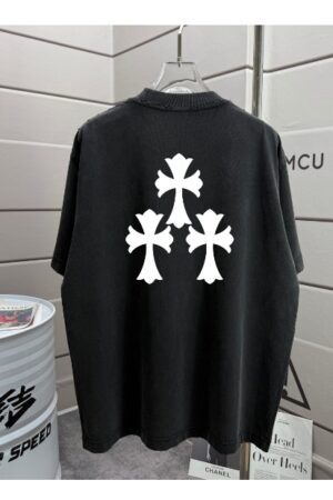 [크롬하츠] 트리플 크로스 로고 티셔츠 (4 COLORS)