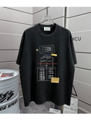 [메종마르지엘라] MM6 라이브러리 티셔츠 (4 COLORS)