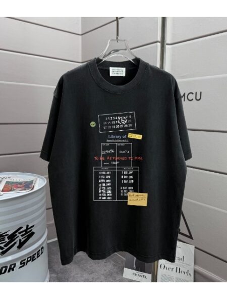 [메종마르지엘라] MM6 라이브러리 티셔츠 (4 COLORS)