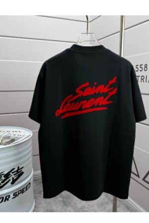 [생로랑] 시그니처 로고 티셔츠 (2 COLORS)