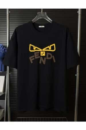 [펜디] 몬스터 아이즈 레터링 티셔츠