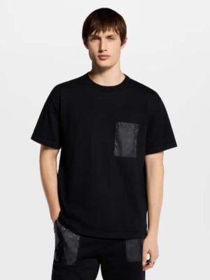 [루이비통] 모노그램 나일론 디테일 티셔츠 1AJRLY (2 COLORS)