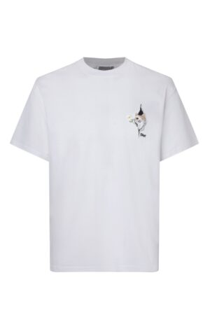 [디올] 캣 자수 티셔츠 (2 COLORS)