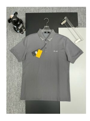 [펜디] 자수 칼라 코튼 폴로 셔츠 (5 COLORS)