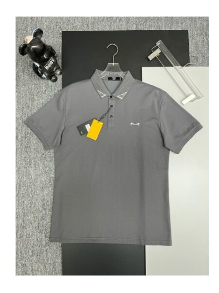 [펜디] 자수 칼라 코튼 폴로 셔츠 (5 COLORS)