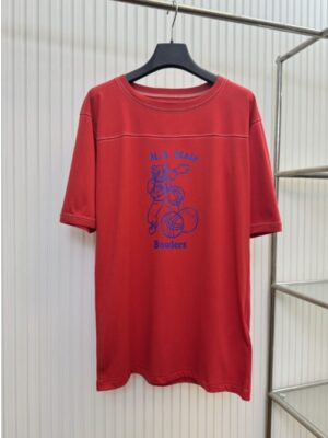 [메종마르지엘라] 코튼 바시티 티셔츠