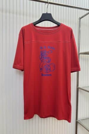 [메종마르지엘라] 코튼 바시티 티셔츠