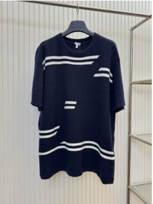 [로에베] 울 스트라이프 티셔츠 (2 COLORS)