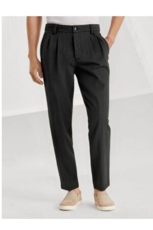 [브루넬로 쿠치넬리] 싱글 플리츠 트라우저 (2 COLORS)