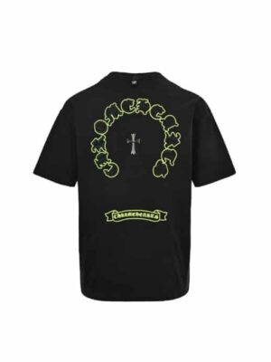 [크롬하츠] 네온 호스슈 로고 티셔츠 (2 COLORS)