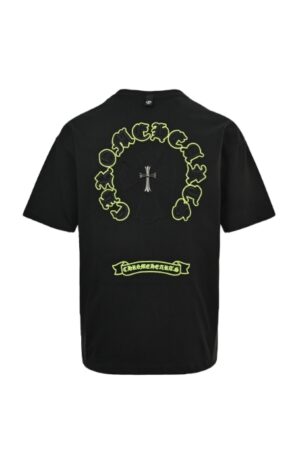 [크롬하츠] 네온 호스슈 로고 티셔츠 (2 COLORS)