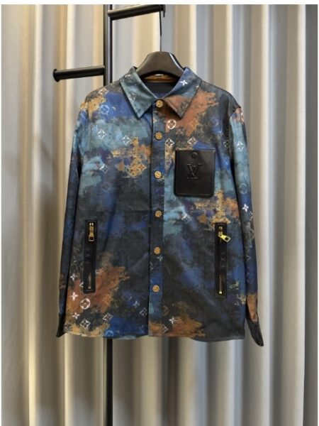[루이비통] 모노그램 타이다이 데님 셔츠 자켓