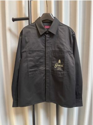 [구찌] 피렌체 로고 오버셔츠