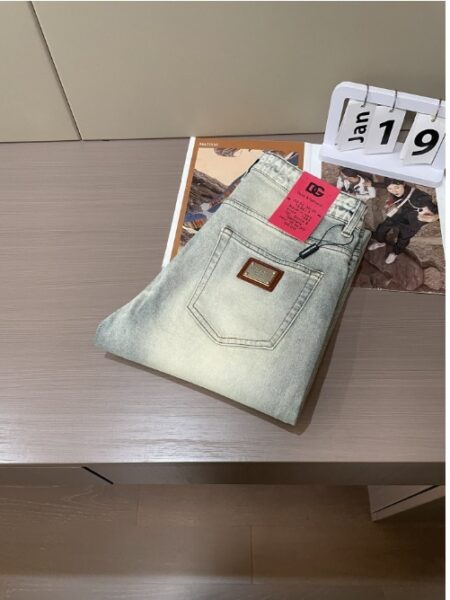 [돌체앤가바나] 로고 데님 팬츠