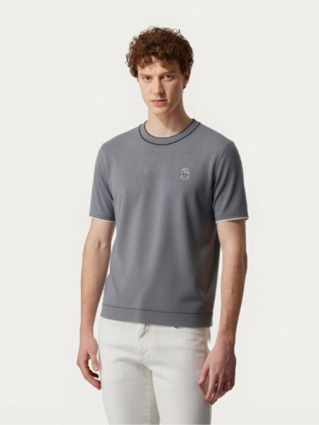 [브루넬로 쿠치넬리] 반팔 티셔츠 (3 COLORS)