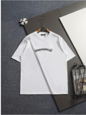 [크롬하츠] 스크롤 로고 티셔츠 (2 COLORS)