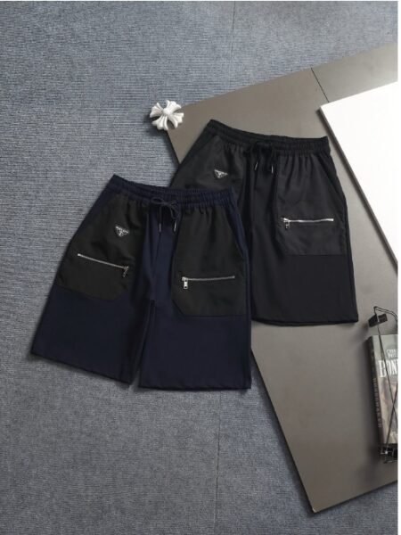 [프라다] 지퍼 포켓 반바지 (2 COLORS)