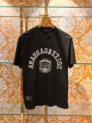 [돌체앤가바나] 로고 반팔 티셔츠 (2 COLORS)