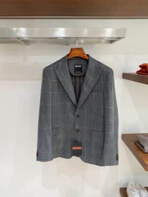 [제냐] 체크 자켓 (2 COLORS)