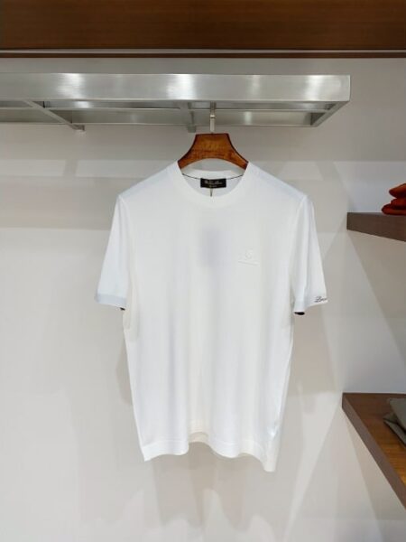 [로로피아나] 크루넥 로고 티셔츠 (5 COLORS)