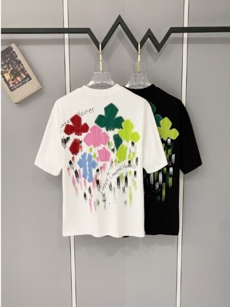 [크롬하츠] 멀티 컬러 크로스 티셔츠 (2 COLORS)