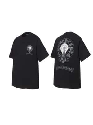 [크롬하츠] 대거 원형 로고 반팔 티셔츠  (2 COLORS)