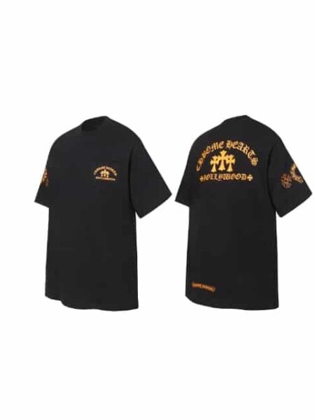 [크롬하츠] 트리플 크로스 포켓 반팔 티셔츠 (2 COLORS)