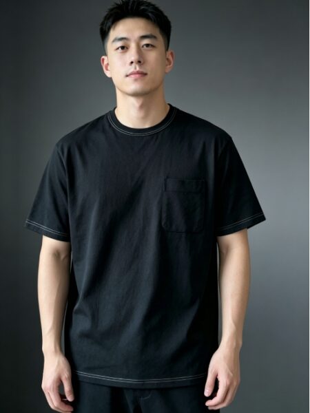 [르메르] 박시 린넨 저지 반팔 티셔츠 TS0010