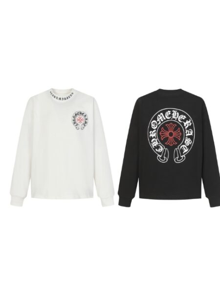 [크롬하츠] 플러스 홀스슈 롱슬리브 티셔츠 (2 COLORS)