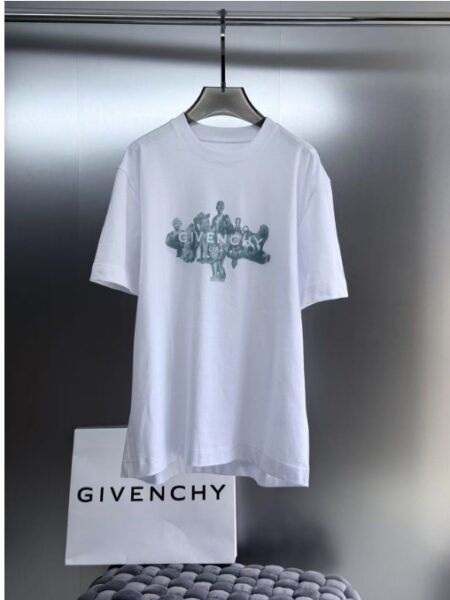 [지방시] 위베르 오브제 리버스 프린트 티셔츠