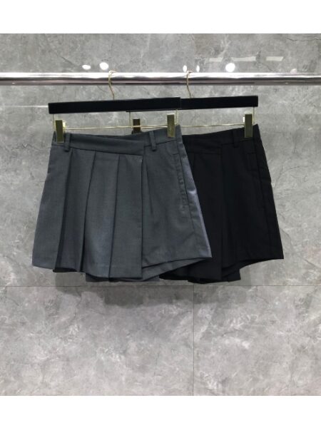 [톰브라운] 플리츠 랩 스커트 (2 COLORS)