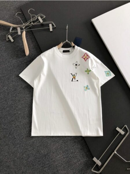 [루이비통] 프린트 반팔 티셔츠 (2 COLORS)