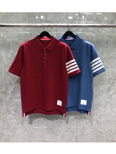 [톰브라운] 4선 카라 티셔츠 (2 COLORS)