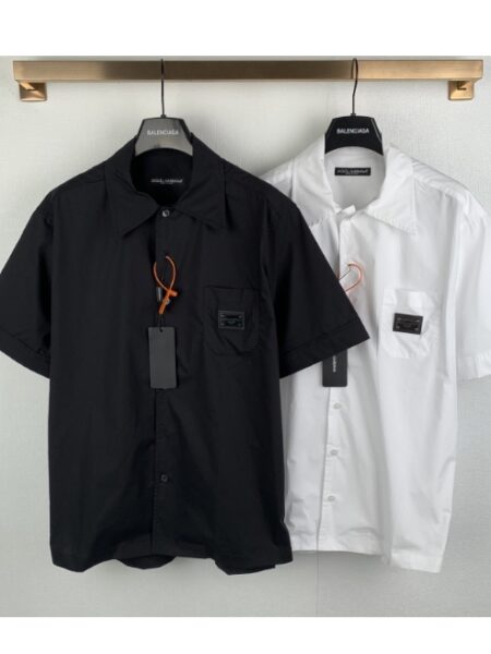 [돌체앤가바나] 로고 반팔 셔츠 (2 COLORS)