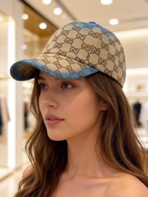 [구찌] 시그니처 로고 베이스볼 캡 (2 COLOR)