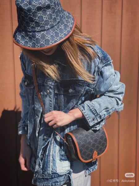 [구찌] 시그니처 캔버스 버킷햇 P55 (2 COLOR)