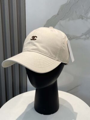 [샤넬] 미니멀 엠브로이더리 로고 베이스볼 캡 (4 COLOR)