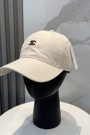 [샤넬] 미니멀 엠브로이더리 로고 베이스볼 캡 (4 COLOR)
