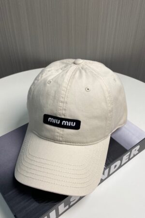 [미우미우] 뉴 시즌 솔리드 톤 베이스볼 캡 (11 COLOR)