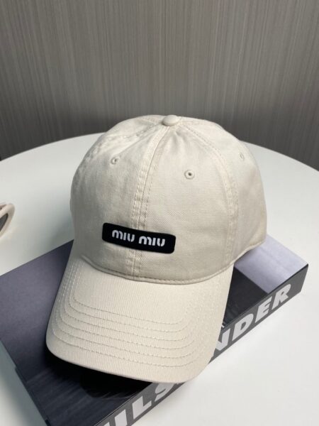 [미우미우] 뉴 시즌 솔리드 톤 베이스볼 캡 (11 COLOR)