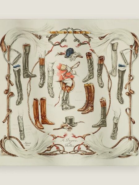 [에르메스] "아 장구르 드 보트" 까레 90 (2 COLORS)