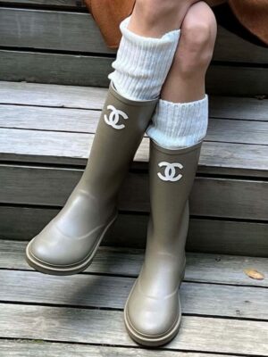 [샤넬] 러버 레인 부츠(3 COLORS) G39620