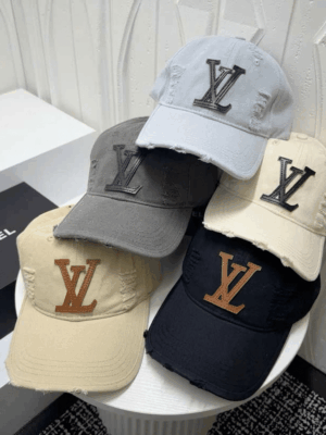 [루이비통] 디스트레스드 온리 LV 캡 (5 COLORS)