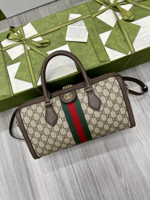 [구찌] 오피디아 탑 핸들백 524532